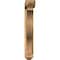 Ekena Millwork Funston Arts and Crafts Smooth Bracket w/ Offset Brace, Western Red Cedar, 5 1/2"W x 30"D x 36"H BKT0604X30X36FST03SWR - alternate 2